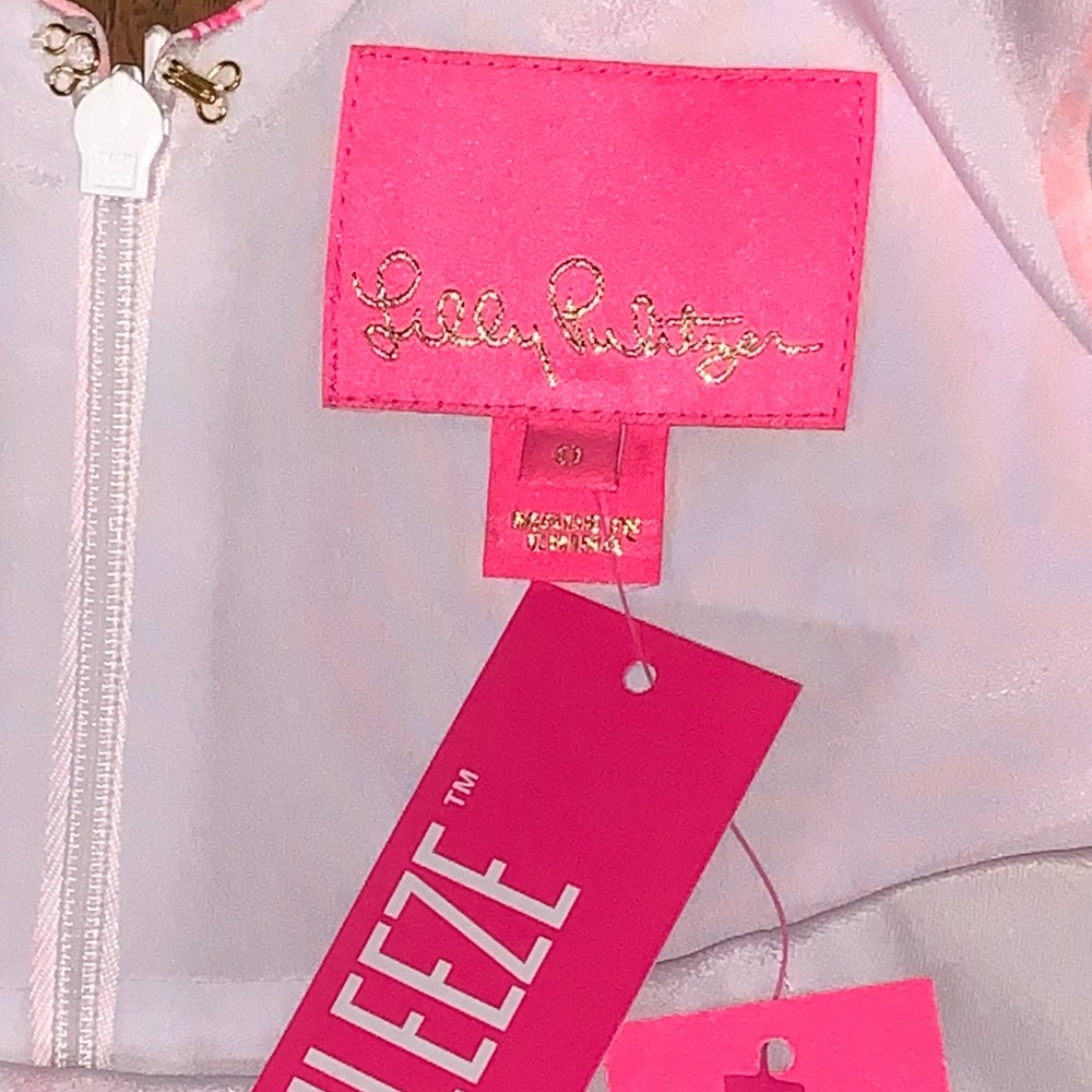 🩷 NWT Lilly Pulitzer Hot Pink Maxi Dress - 0 - Picture 5 of 10
